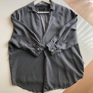 Zara premium denim collection shirt